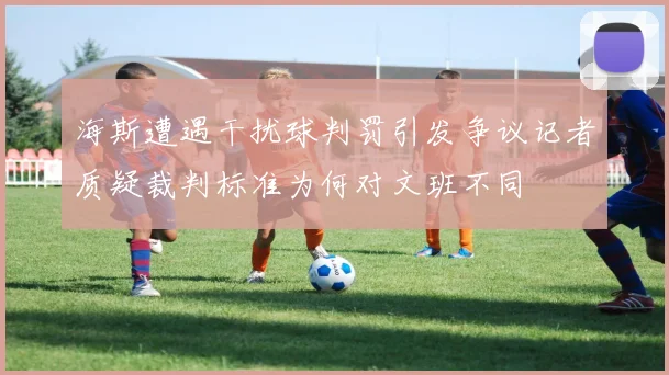海斯遭遇干扰球判罚引发争议记者质疑裁判标准为何对文班不同